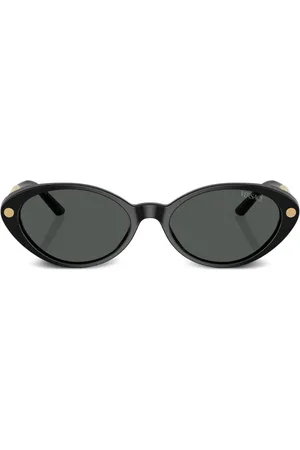 VERSACE Greca-detail cat eye-frame sunglasses
