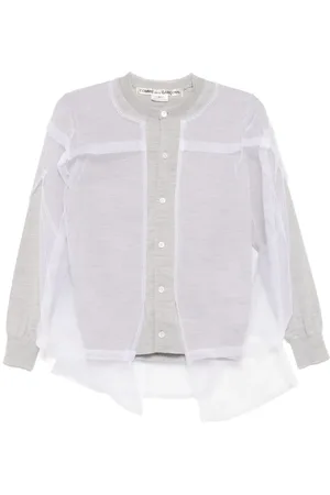 Comme des Garçons Layered wool cardigan