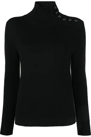 Paco rabanne Roll-neck merino wool jumper