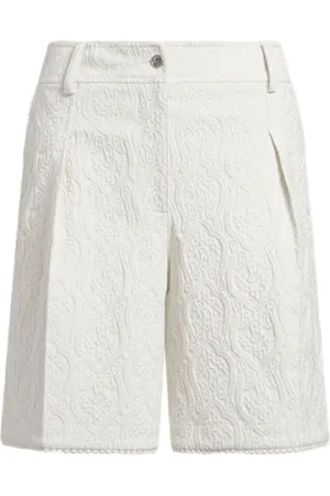 Etro Paisley-jacquard bermuda shorts