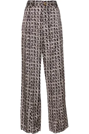 AERON Wellen abstract-print palazzo pants
