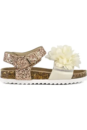 Colors Of California Kids Floral-appliqu?? sandals