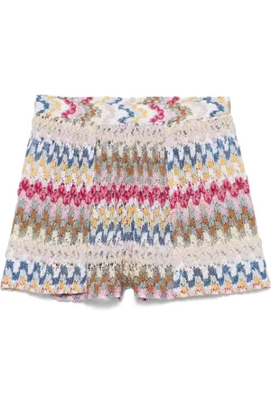 Missoni Zigzag mini shorts