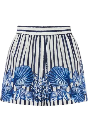 Alberta Ferretti Striped shorts