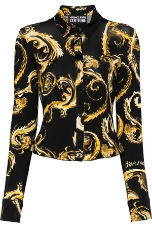 VERSACE Chromo Couture-print shirt