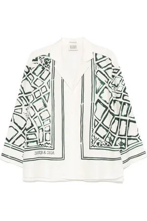 Scotch&Soda Oversized printed blouse