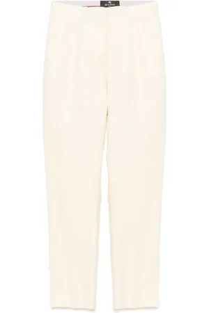 Etro Paisley-jacquard trousers