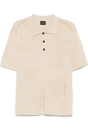 Paul Smith Floral-jacquard polo shirt
