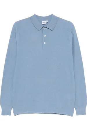 Aspesi Piqu??-knit polo shirt