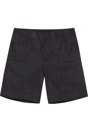 Orlebar Brown Mid-rise linen shorts