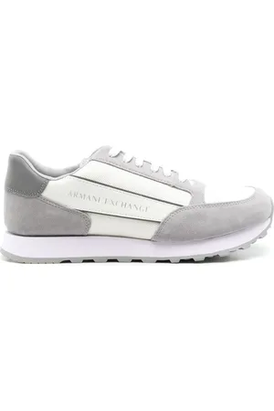 Armani Exchange Logo-print panelled sneakers