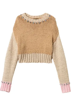 Twin-Set Colour-block jumper