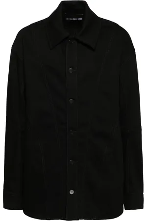 LGN LOUIS GABRIEL NOUCHI Corset details denim jacket