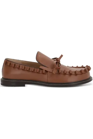 J.W.Anderson Ruffled leather loafers