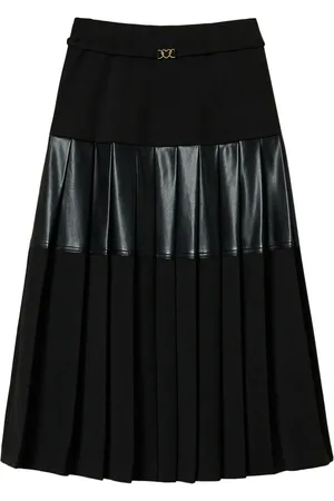 Twin-Set Pleated midi skirt