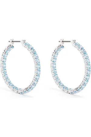 Swarovski Matrix hoop earrings