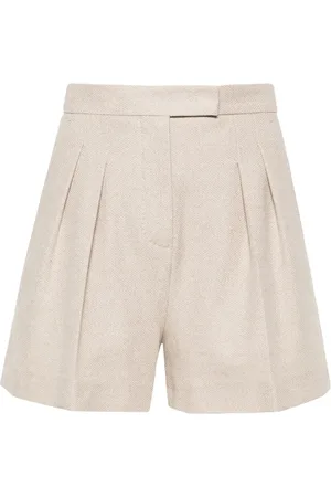 Max Mara Jessica pleated shorts