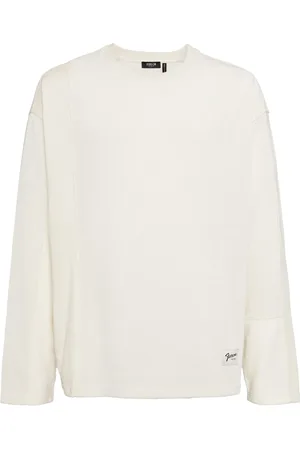 FIVE CM Logo-patch crew-neck sweatshirt