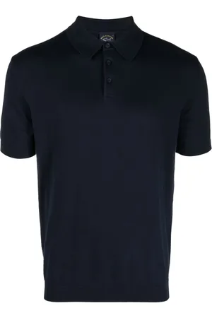 Paul & Shark Logo-patch cotton polo shirt