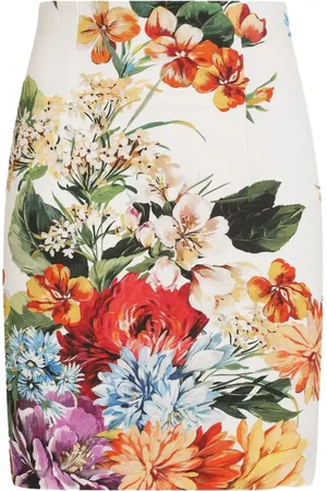 Dolce & Gabbana Floral-print mini dress