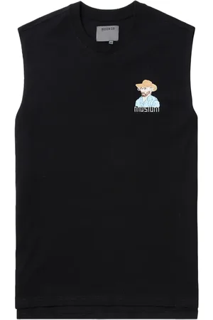 Musium Div. Van Gogh-print cotton vest