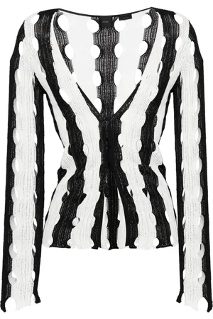 Pinko Havana cut-out cardigan