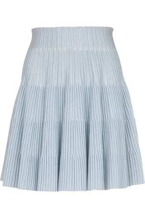 Balmain Ribbed-knit skirt