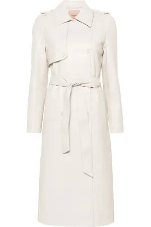 Twin-Set Coated trench coat