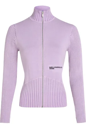 Karl Lagerfeld Utility zip-up jumper