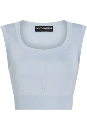 Dolce & Gabbana Silk-blend top