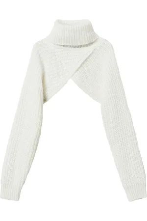 Twin-Set Roll-neck knit shrug
