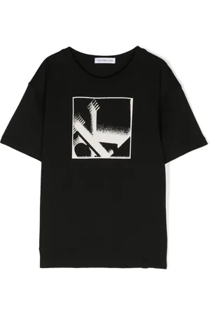Calvin Klein Graphic-print cotton T-shirt