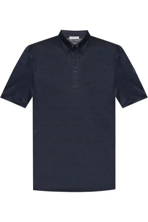 Moncler Linen polo shirt