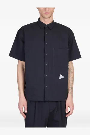 and wander Logo-print shirt