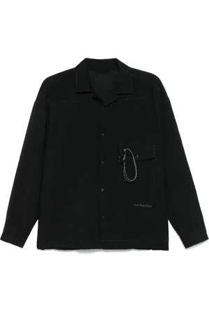 and wander Embroidered-logo shirt