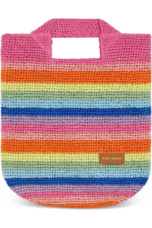 MIRA MIKATI Striped tote bag
