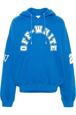 OFF-WHITE Football logo-print hoodie