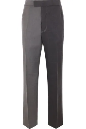 Thom Browne Two-tone wool trousers