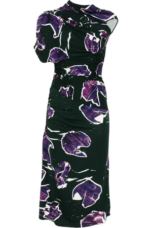 Colville Wrap midi dress