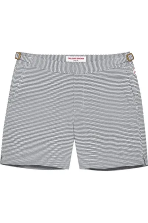 Orlebar Brown Jacquard pattern swim shorts
