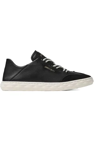 Jimmy Choo Diamond leather lace-up sneakers