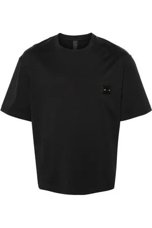 Neil Barrett Piercing-patch cotton T-shirt