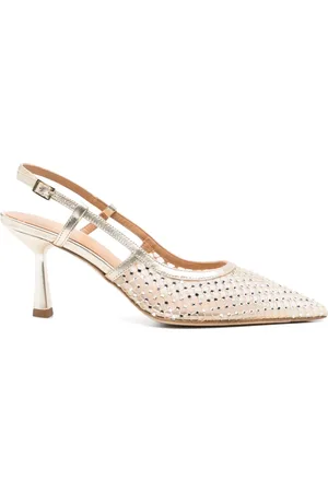 Chantal B 80mm crystal-embellished pumps