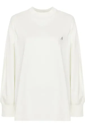 The Attico Logo-print cotton T-shirt