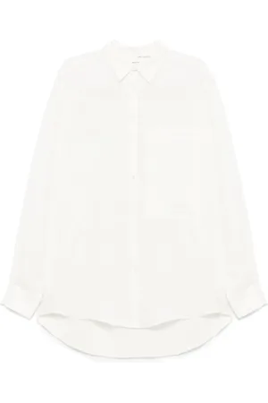 ISABEL BENENATO Knitted-panel shirt