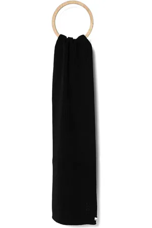 HUGO BOSS Ribbed-knit scarf