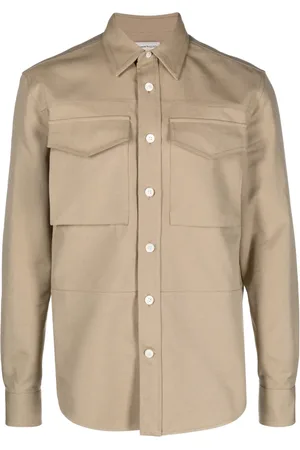 Alexander McQueen Cargo-pocket cotton shirt