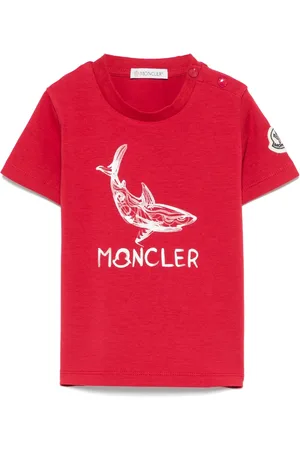 Moncler Aquatic-logo cotton T-shirt