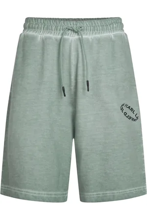 Karl Lagerfeld Logo-print track shorts