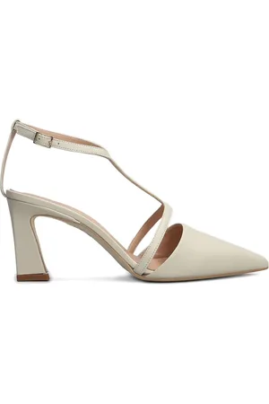 ISABEL FERRANTI 80mm leather pumps